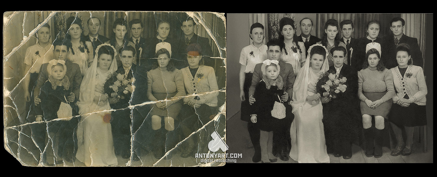 restoration group wedding photos